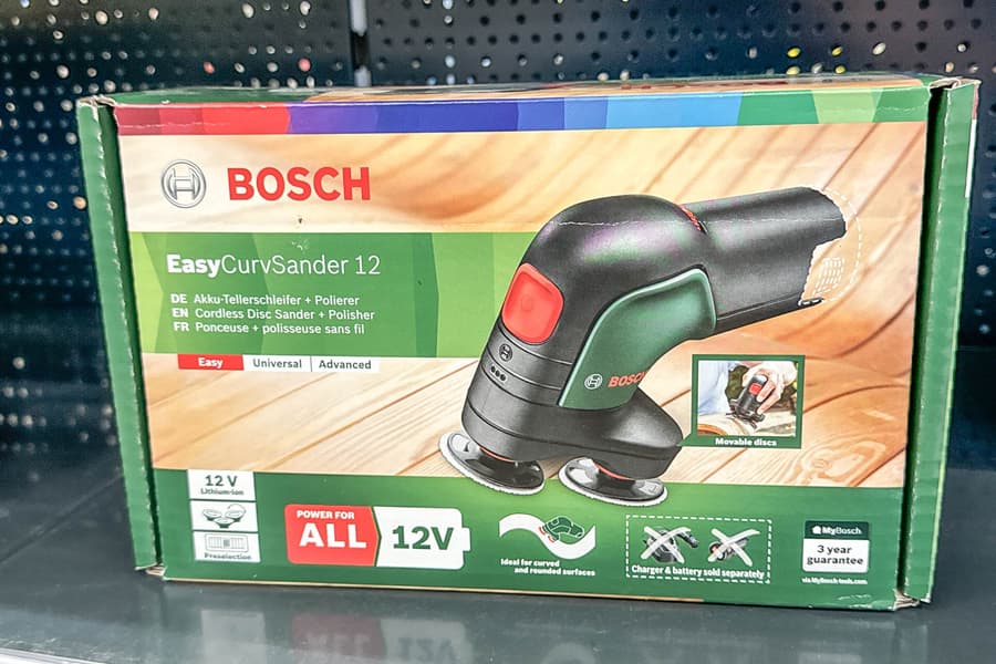 Akku Tellerschleifer Bosch Easy Curv Sander 12